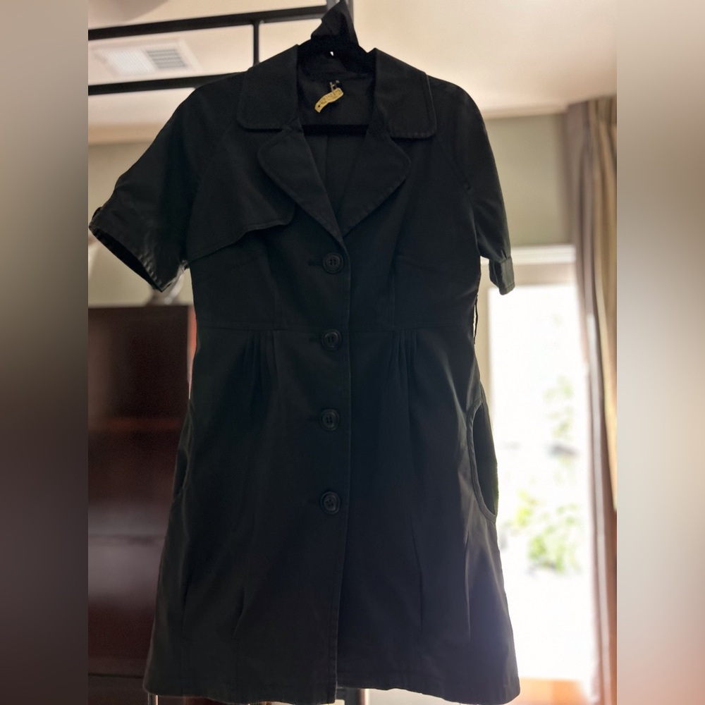 Black Coat Dress